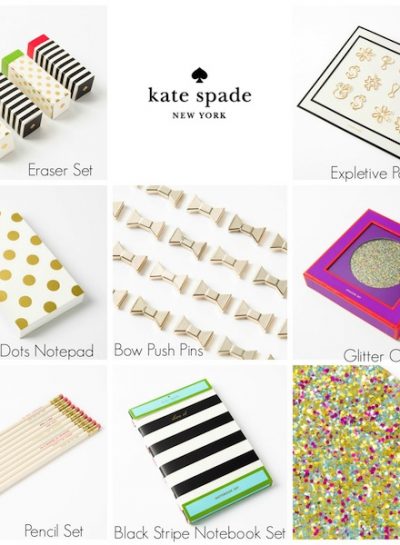 KATE SPADE: New Desk Accessories