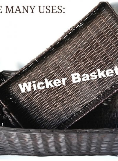 THE MANY USES: The Wicker Basket