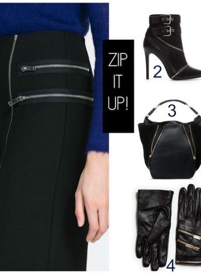 ZIP IT UP: Zipper Fashion at Zara