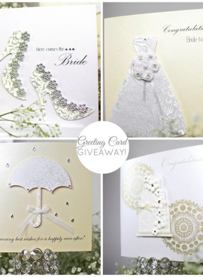 DESIGN BY OCCASION: Bridal & Wedding Greeting Card Giveaway!