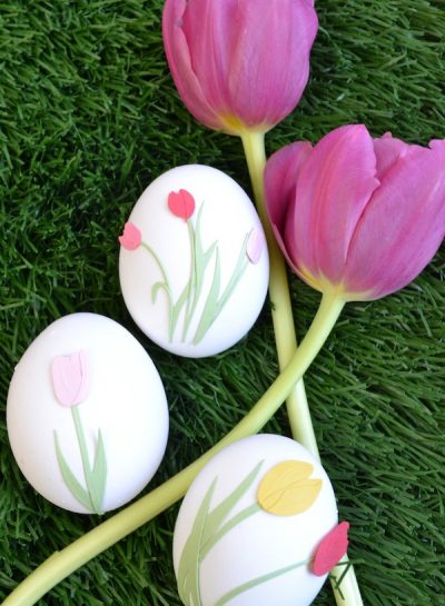 DECORATING EASTER EGGS: No Fuss, No Mess With Martha Stewart Stickers