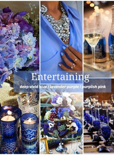 ENTERTAINING COLOR PALETTE : Shades of Blues