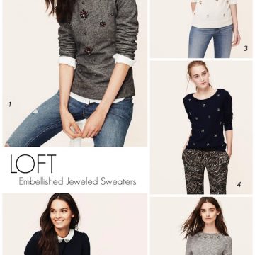 Jeweled Embellished Sweaters