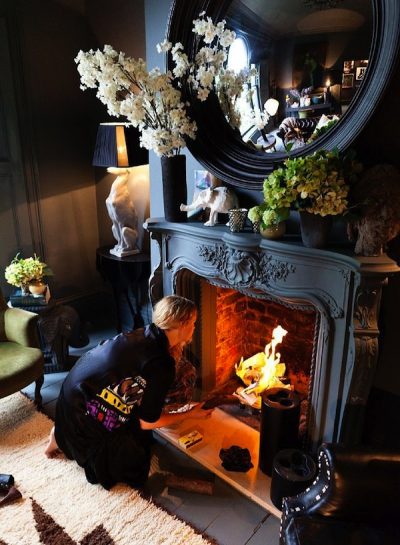 cozy fireplaces