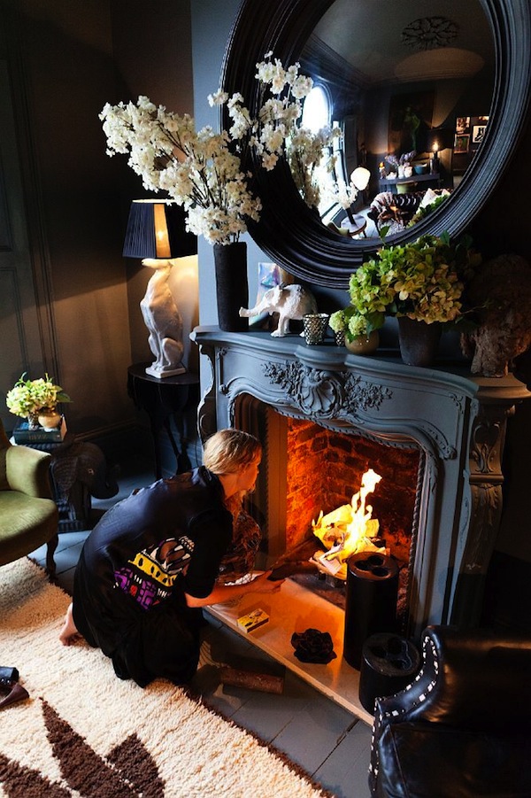 cozy fireplaces