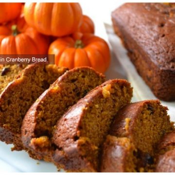 Pumpkin Cranberry Bread