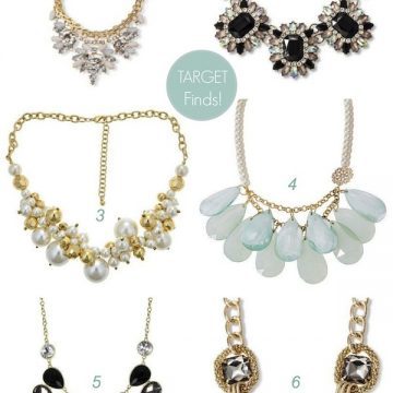 Target statement necklaces