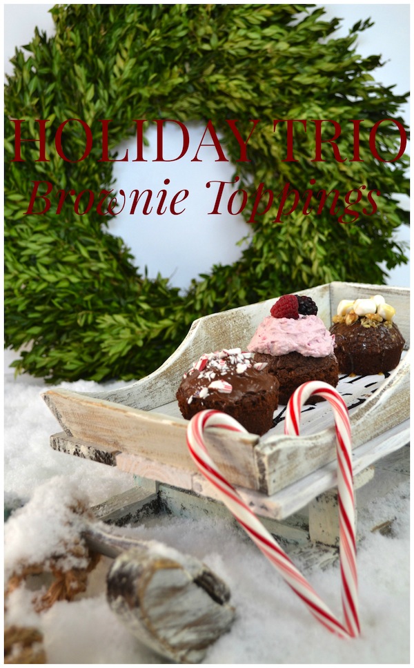 HOLIDAY TRIO BROWNIE TOPPINGS