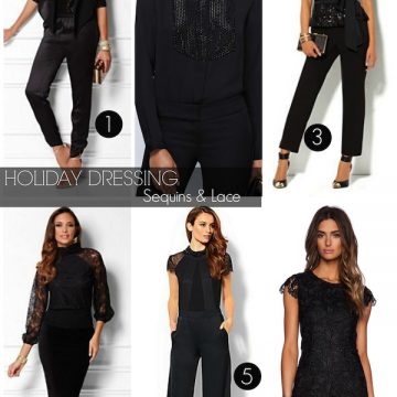 Holiday Dressing Sequins & Lace