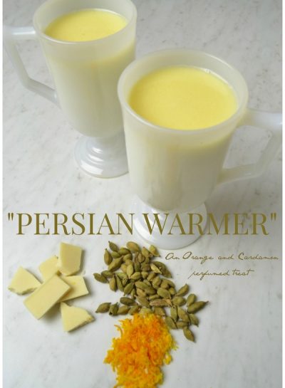 WINTER COCKTAILS: “Persian Warmer” recipe