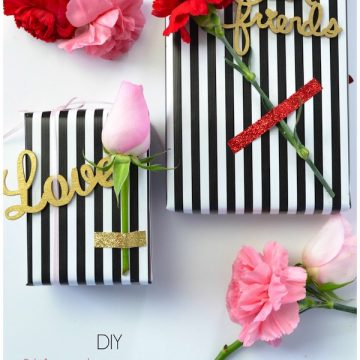 DIY Valentine's Gift Wrapping