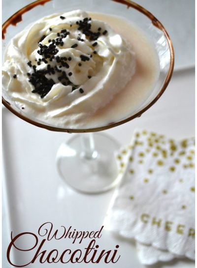 Cocktail Recipe - Whipped Chocotini