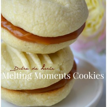 Dessert Recipe: Dulce de Leche Melting Moments Cookies