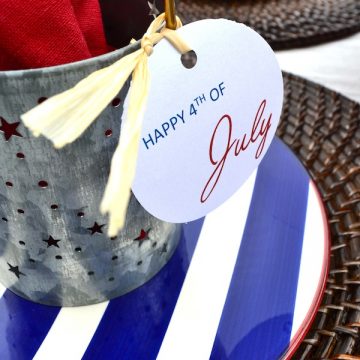 Fourth of July Tablescape Inspiration