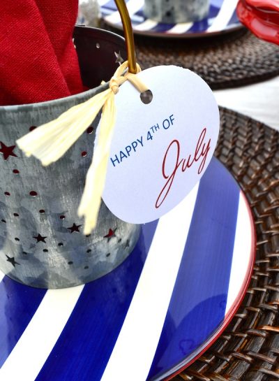 Fourth of July Tablescape Inspiration