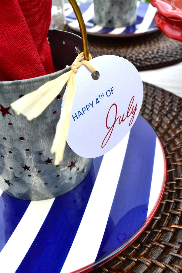 Fourth of July Tablescape Inspiration