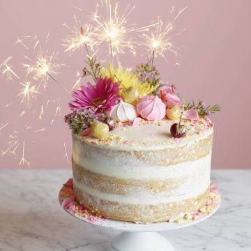 Naked Birthday Cake
