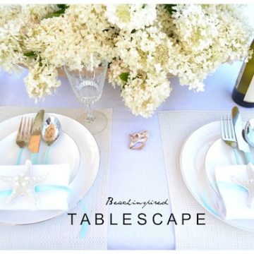Beach-inspired Tablescape