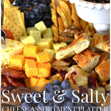 Sweet & Salty Assorted Cheese Platter