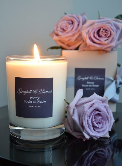 For Your Home: GRAYBILL & DOWNS – “PEONY BOULE DE NEIGE” SCENTED CANDLE