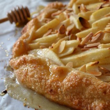 Pear-Almond Crostata