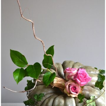 DIY Pumpkin Centerpiece