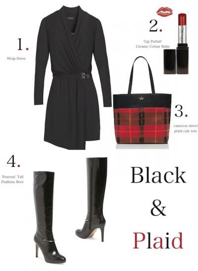 Fall Fashion: Black & Plaid
