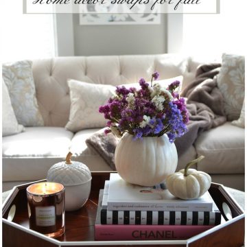 Home Decor Swaps for Fall