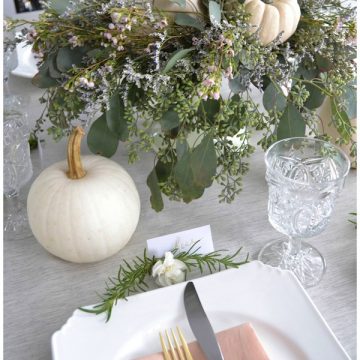 Fall Style Tablescape
