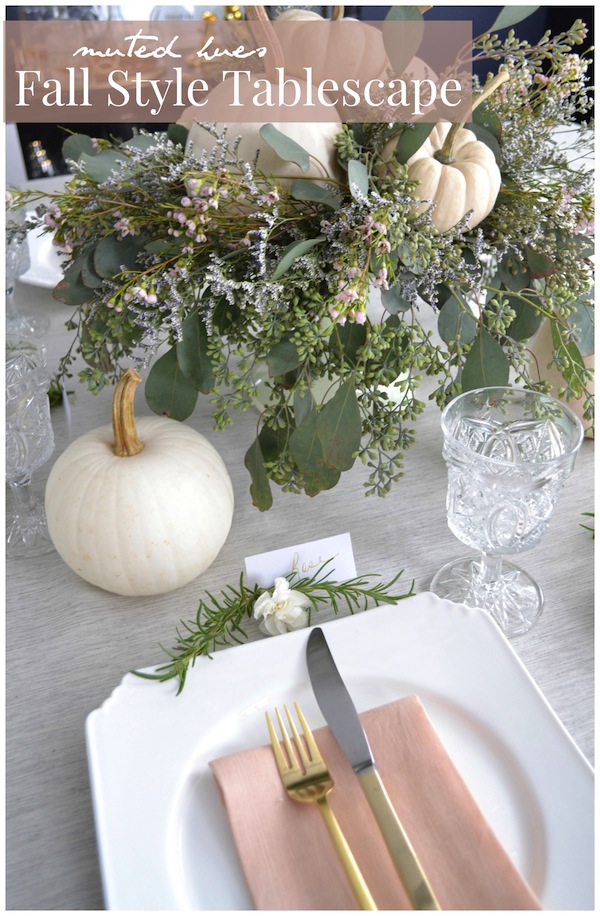 Fall Style Tablescape