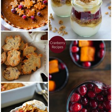 Cranberry Recipe Ideas