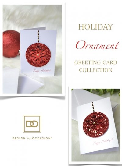 In the Studio: DESIGN BY OCCASION’S NEW HOLIDAY GREETING CARDS