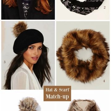 Cold Weather Ready: Hat & Scarf Matchup