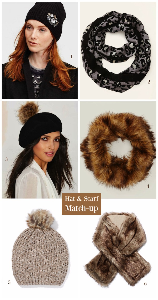Cold Weather Ready: Hat & Scarf Matchup