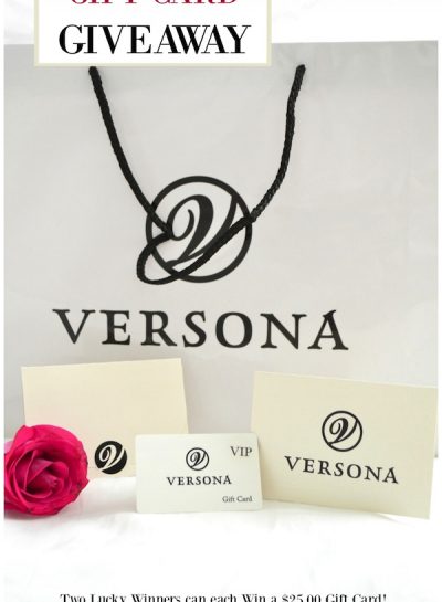 Versona GIft Card GIveaway