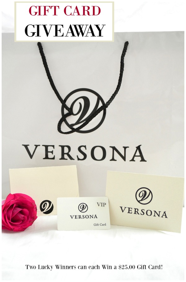 Versona GIft Card GIveaway