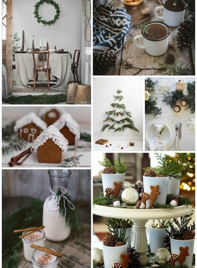 Happy December! Month of December Holiday Mood Board