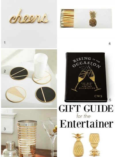 Holiday Gift Guide: FOR THE ENTERTAINER