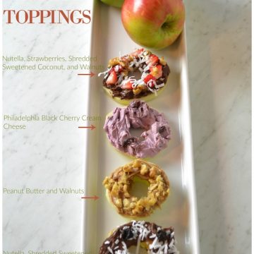 Dessert Recipe: Assorted Apple Treat Toppings