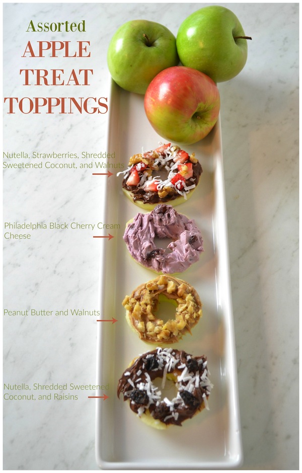 Dessert Recipe: Assorted Apple Treat Toppings