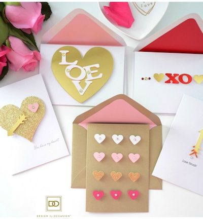 Send Some Love: DESIGN BY OCCASION’S VALENTINE’S DAY GREETING CARDS