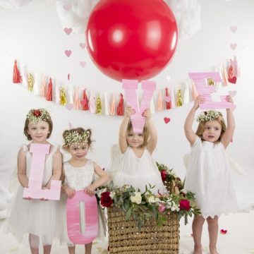 Valentine's Cupid Messengers Inspiration Shoot