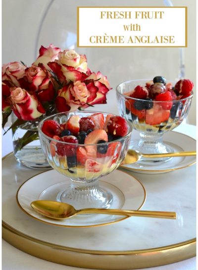 Dessert Recipe: Creme Anglaise