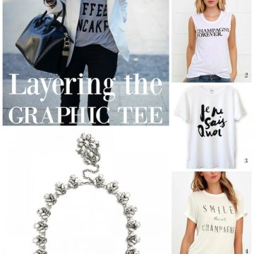 Layering the Graphic Tee