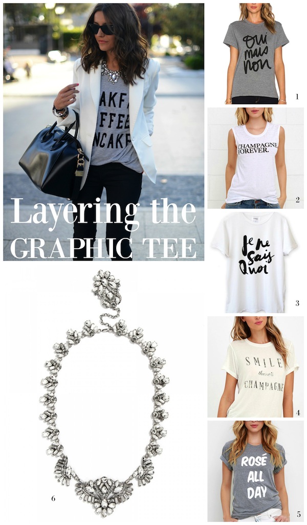 Layering the Graphic Tee
