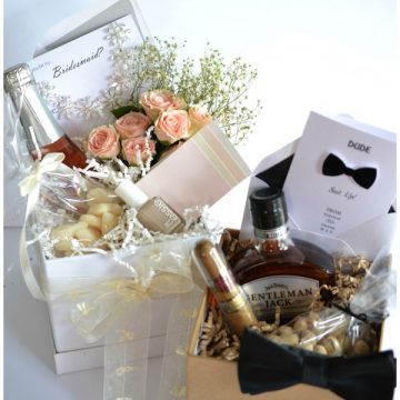 Bridesmaid + Groomsman DIY Gift Box