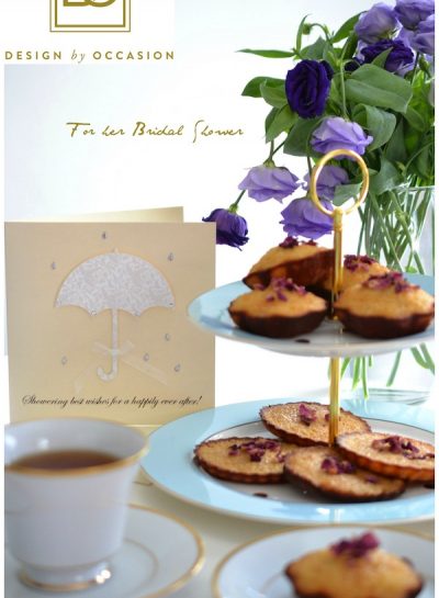 A Bridal Shower Dessert Recipe she will Love: Rose-Cardamom Friands