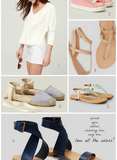 Stepping into Spring & Summer: FOOTWEAR FAVES FROM ANN TAYLOR LOFT