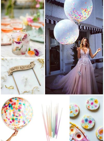 Party Inspiration: Confetti Wishes