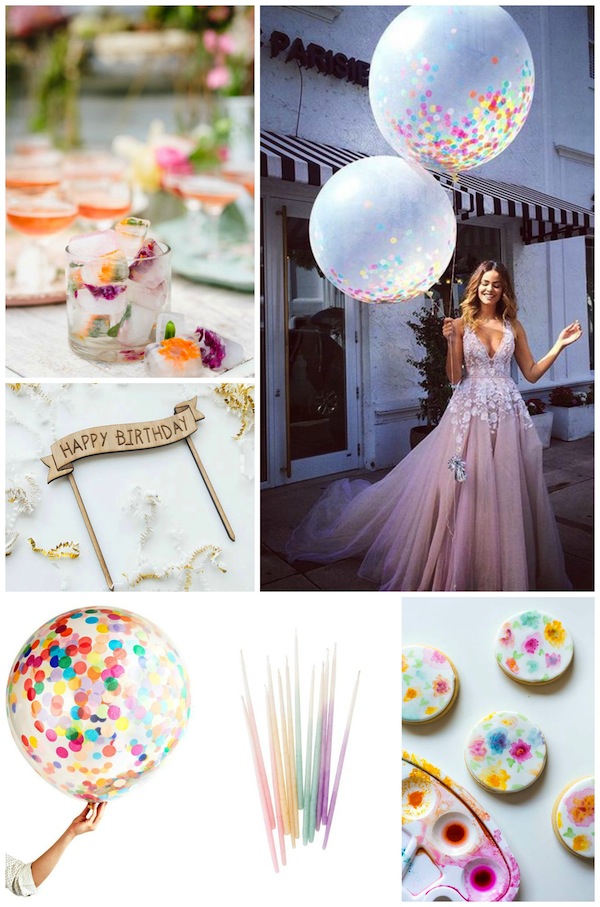 Party Inspiration: Confetti Wishes